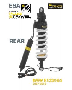 Touratech Suspension Plug & Travel-ESA REAR shock absorber for BMW R1200GS Model 2007-2010